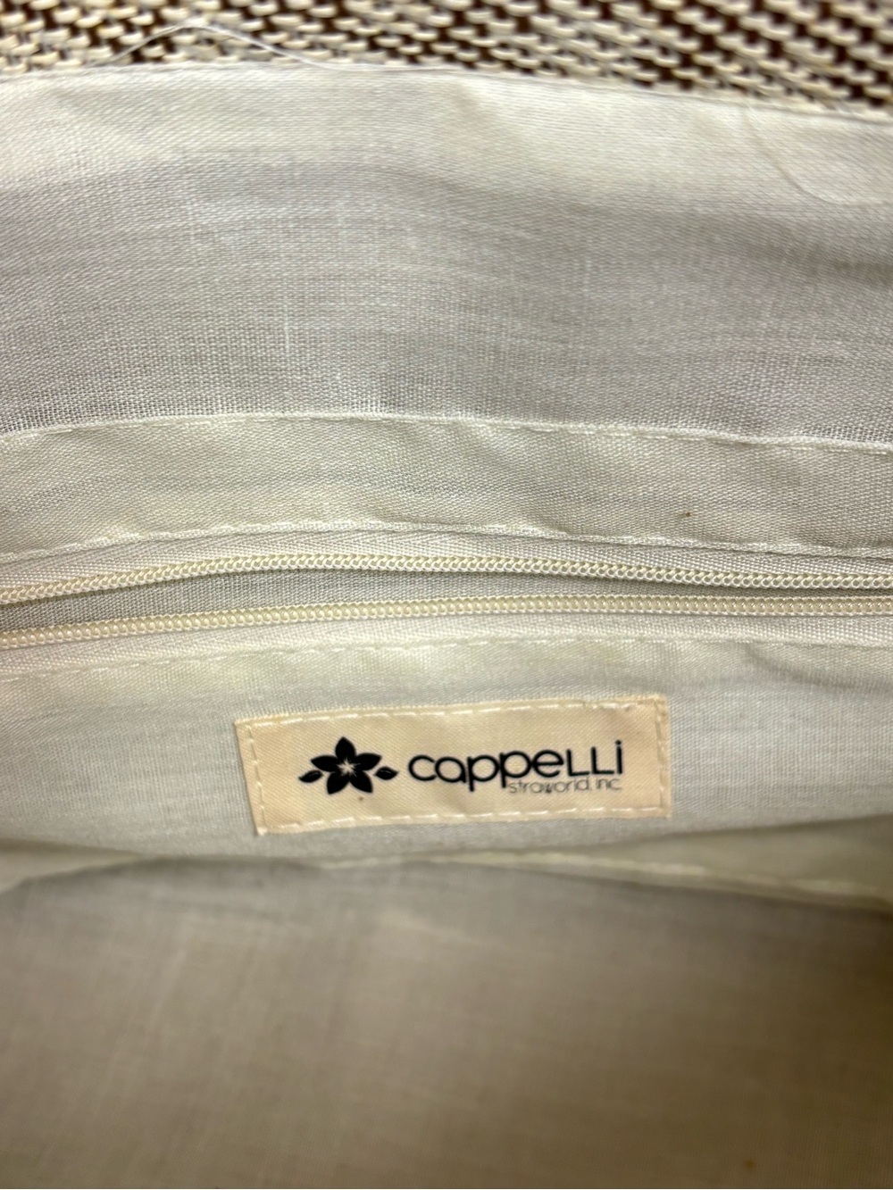✨Cappelli Straworld Wh Bead Handle Bag - Picture 11 of 15